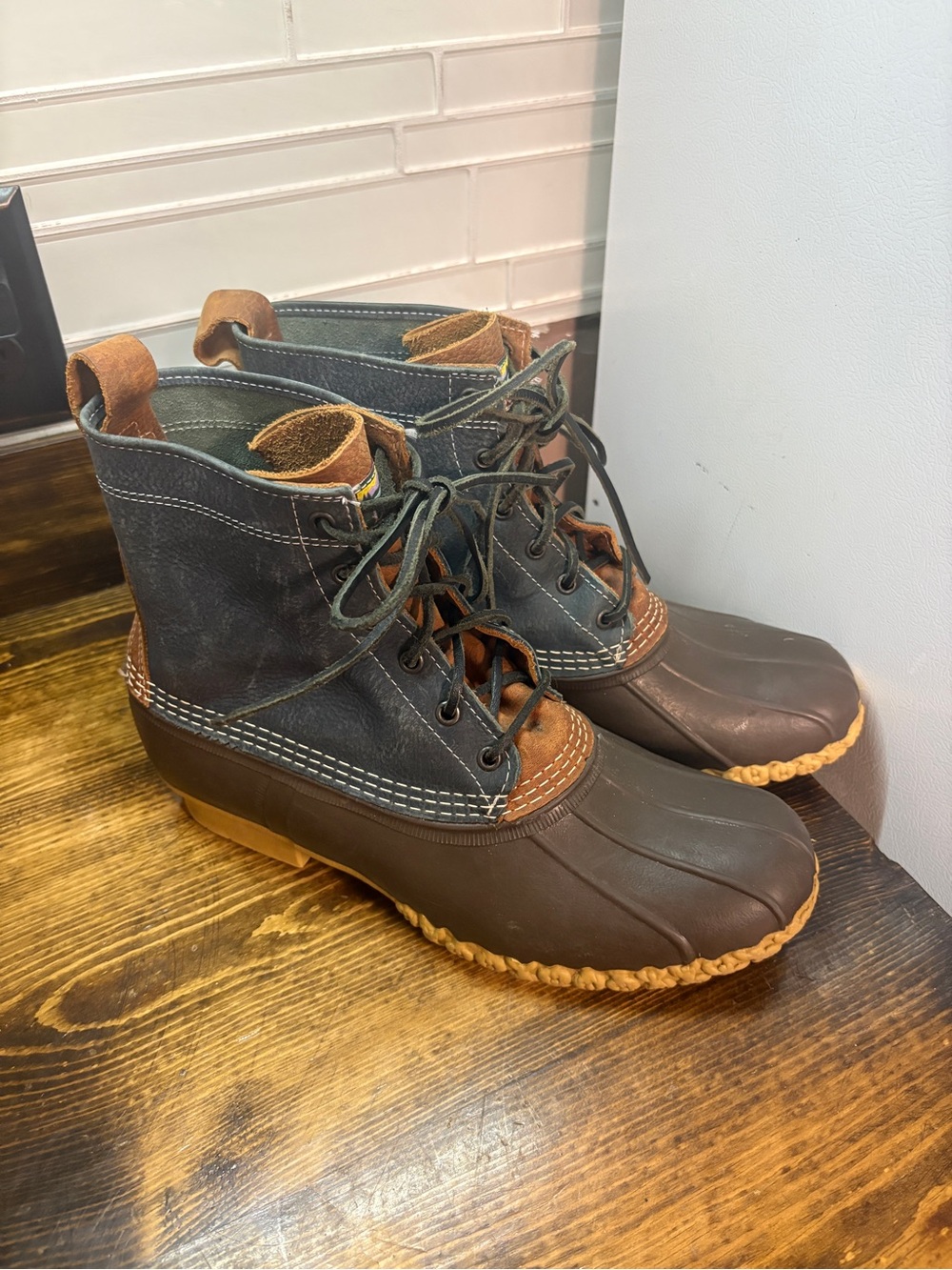 L.L. Bean duck boots (men size 15?)